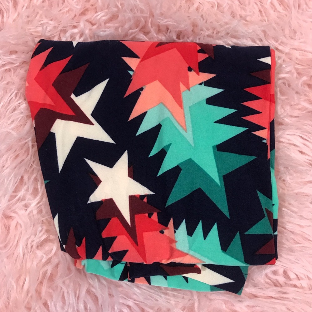 LuLaRoe NWOT 4th of July OS (0-10) Leggings